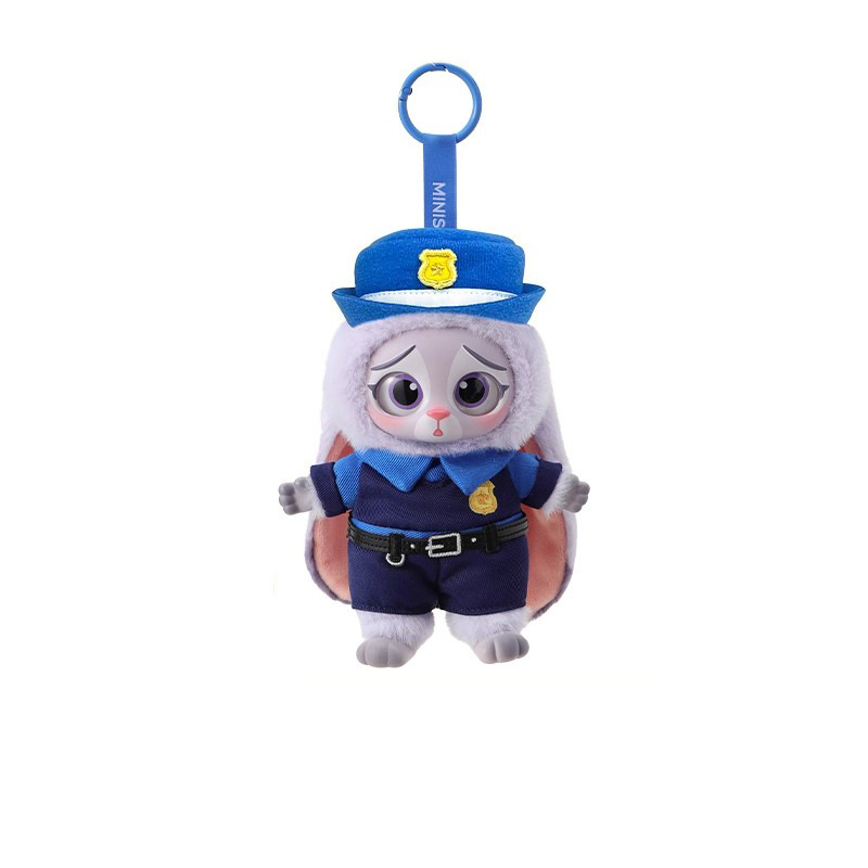 MINISO名创优品疯狂动物城搪胶毛绒系列盲盒公仔手办玩偶挂件礼物|undefined