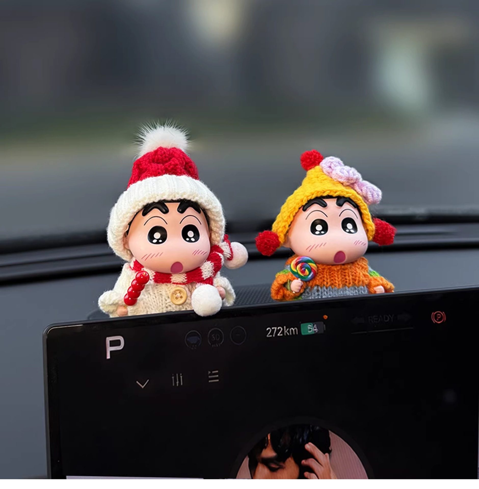 New Model of Xiaoxin Car Ornaments, Interesting Car Interior Decorations, Cute Little Ornaments for the Car Dashboard Screen