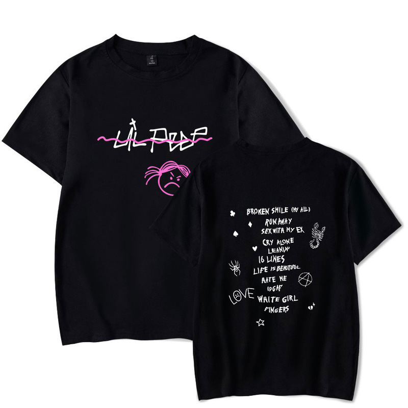 2019 summer new arrival lier Pip singer peripheral trend casual short sleeve T-shirt men