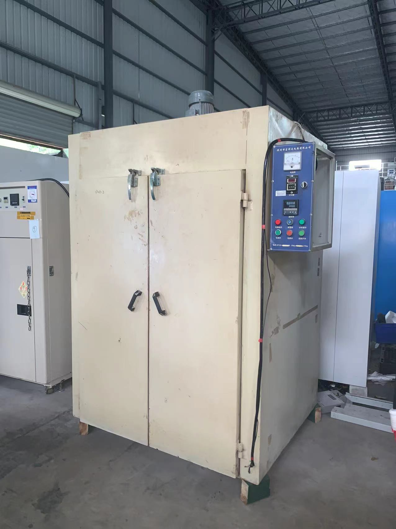 二手烤箱双门1.1米工业烤箱含架子