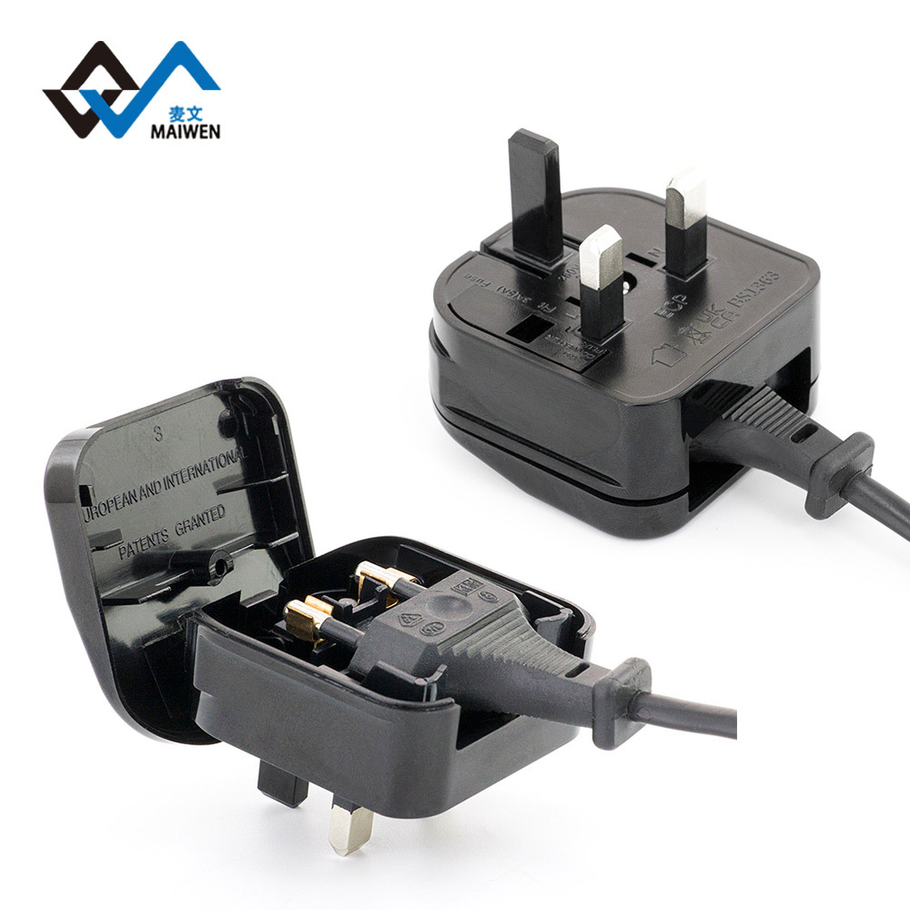 BS1363认证英规插头英规插头直插式欧规转英规插头英规转换器