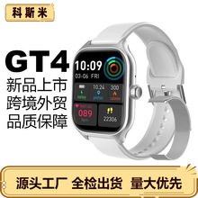 爆款GT4智能手表 跨境新品通话心率血氧监测双表带y13 运动手环