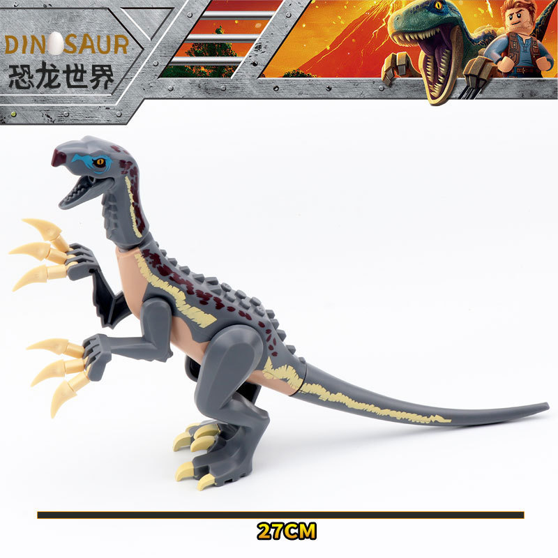 卸売ジュラ紀恐竜大型ブラキオサウルス ヘビクラン エラプティドン ティラノサウルス レックス世界組み立てビルディング ブロック|undefined