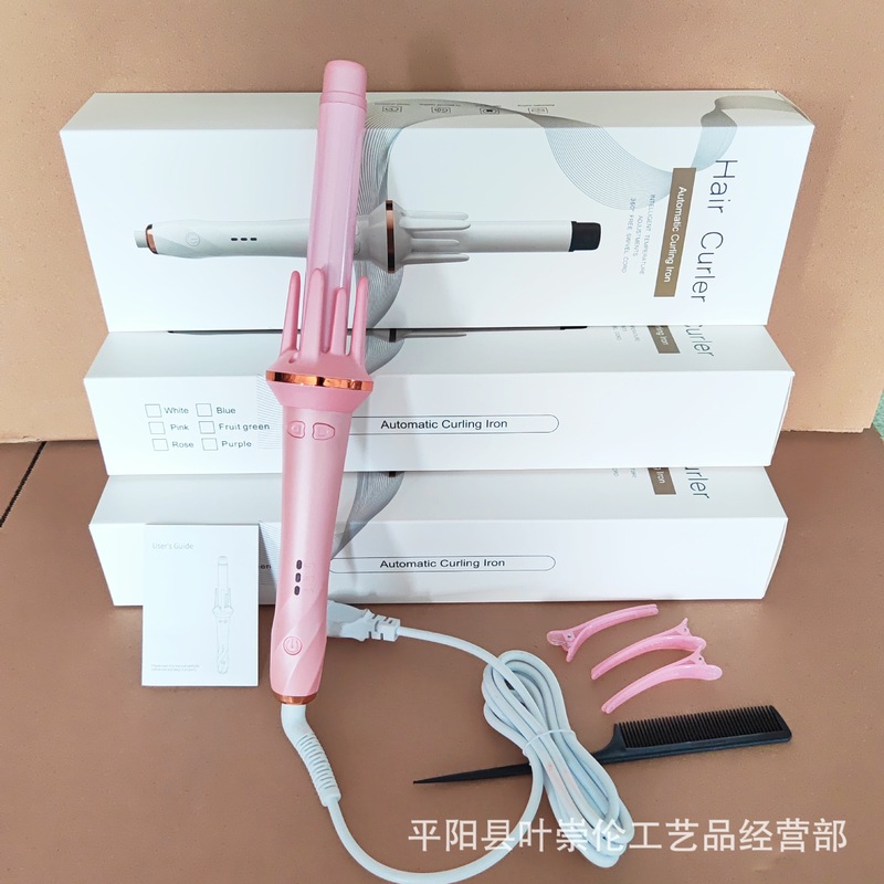 跨境新款电动卷发棒大波浪专用卷发器家用懒人卷发个护电器2025新|undefined