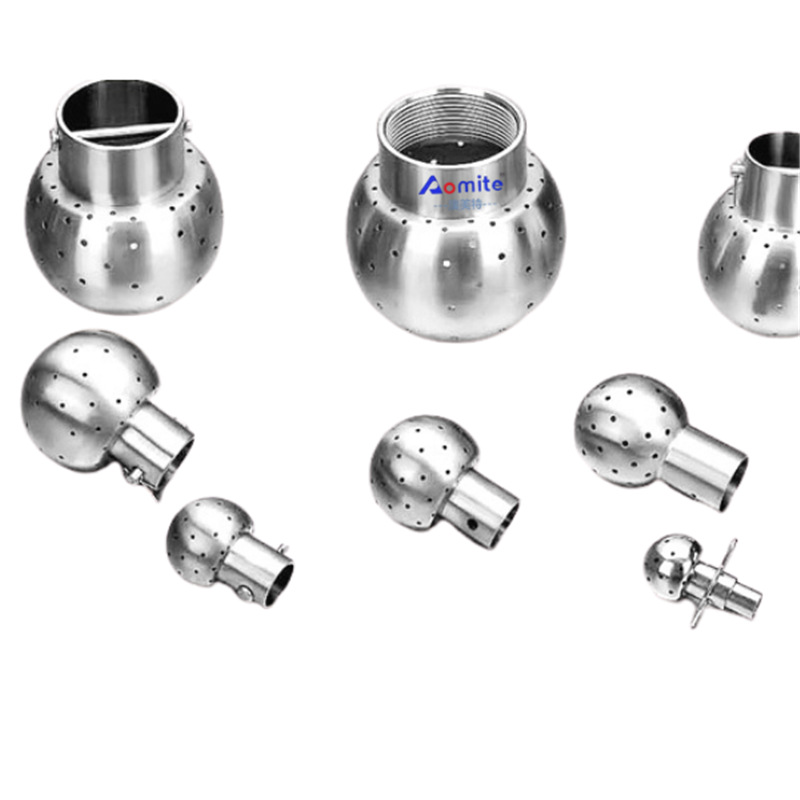 厂家直销不锈钢卫生级焊接固定罐内清洗球 不锈钢304材质喷淋头