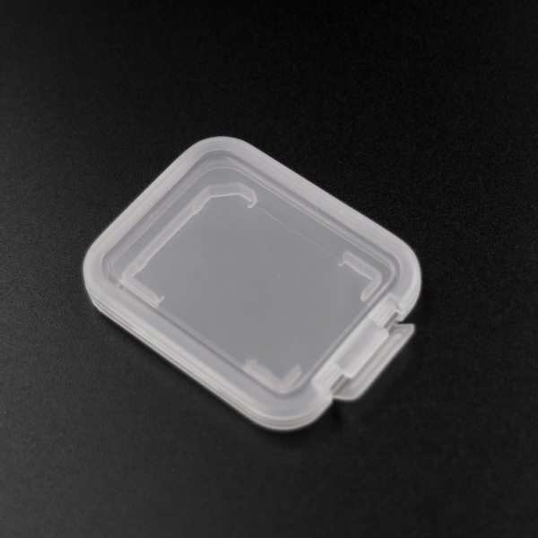 SD Card Storage Box PP Plastic Small White Box Camera Card Transparent Box Memory Card Large Card Sleeve Protection Box in Stock SD Card Storage Box PP Plastic Small White Box Camera Card Transparent Box Memory Card Large Card Sleeve Protection Box in Stock
