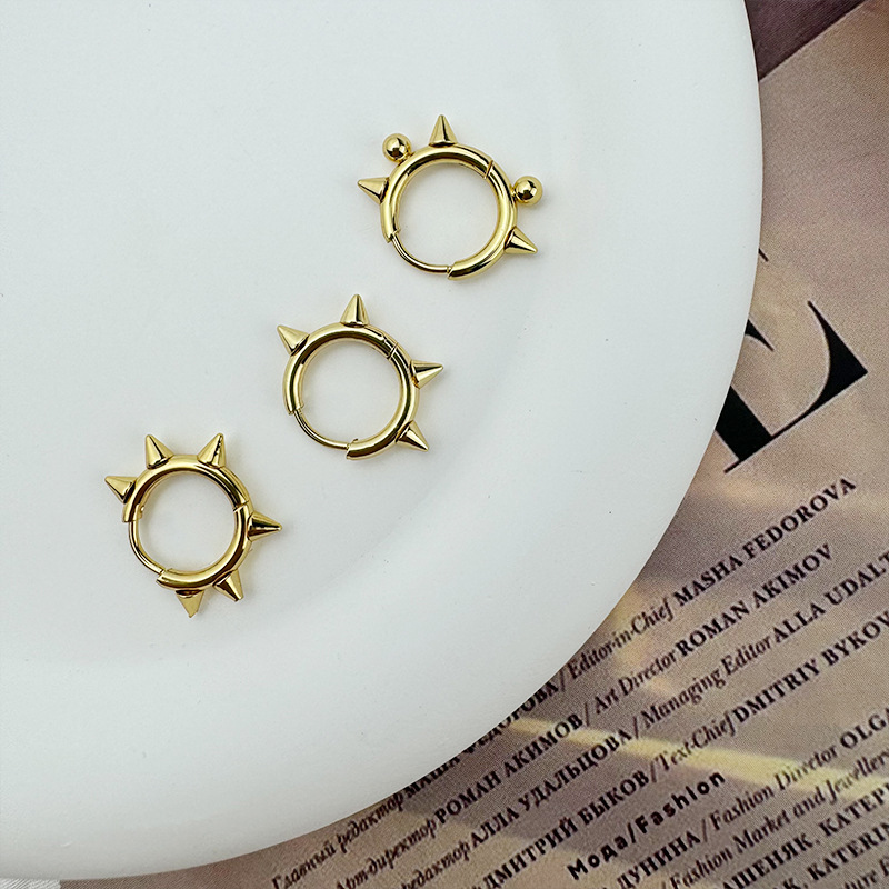 不锈钢尖锥耳扣