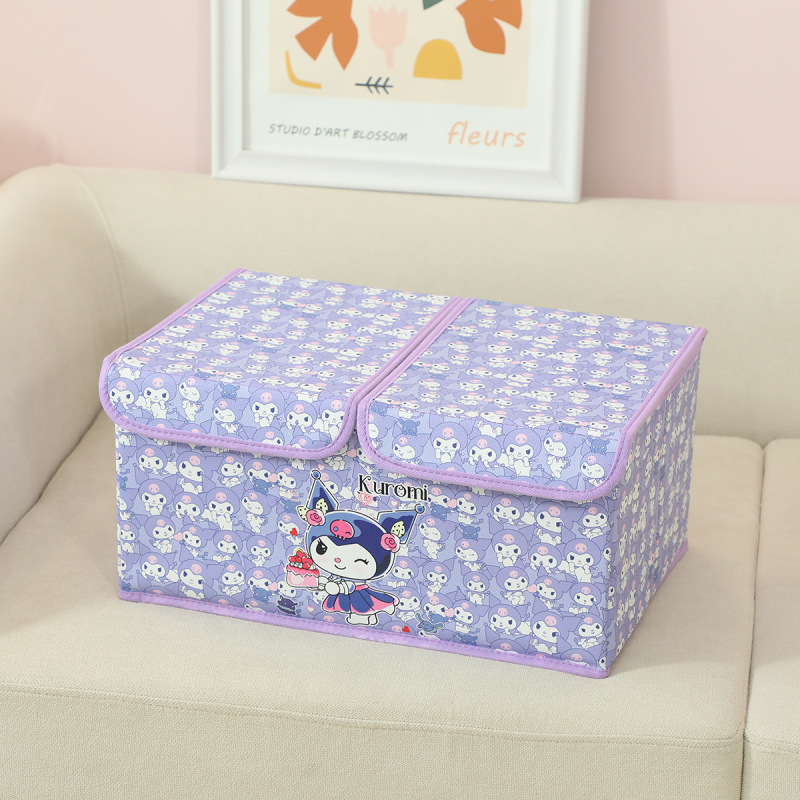 ダブルカバー美楽クロミ分格収納寮タンス下着整理ケース折りたたみスナック収納ケース|undefined