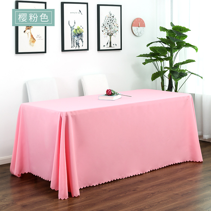 Mantel de mesa rectangular rojo para eventos y bodas, diseño elegante, ideal para hoteles y publicidad al por mayor