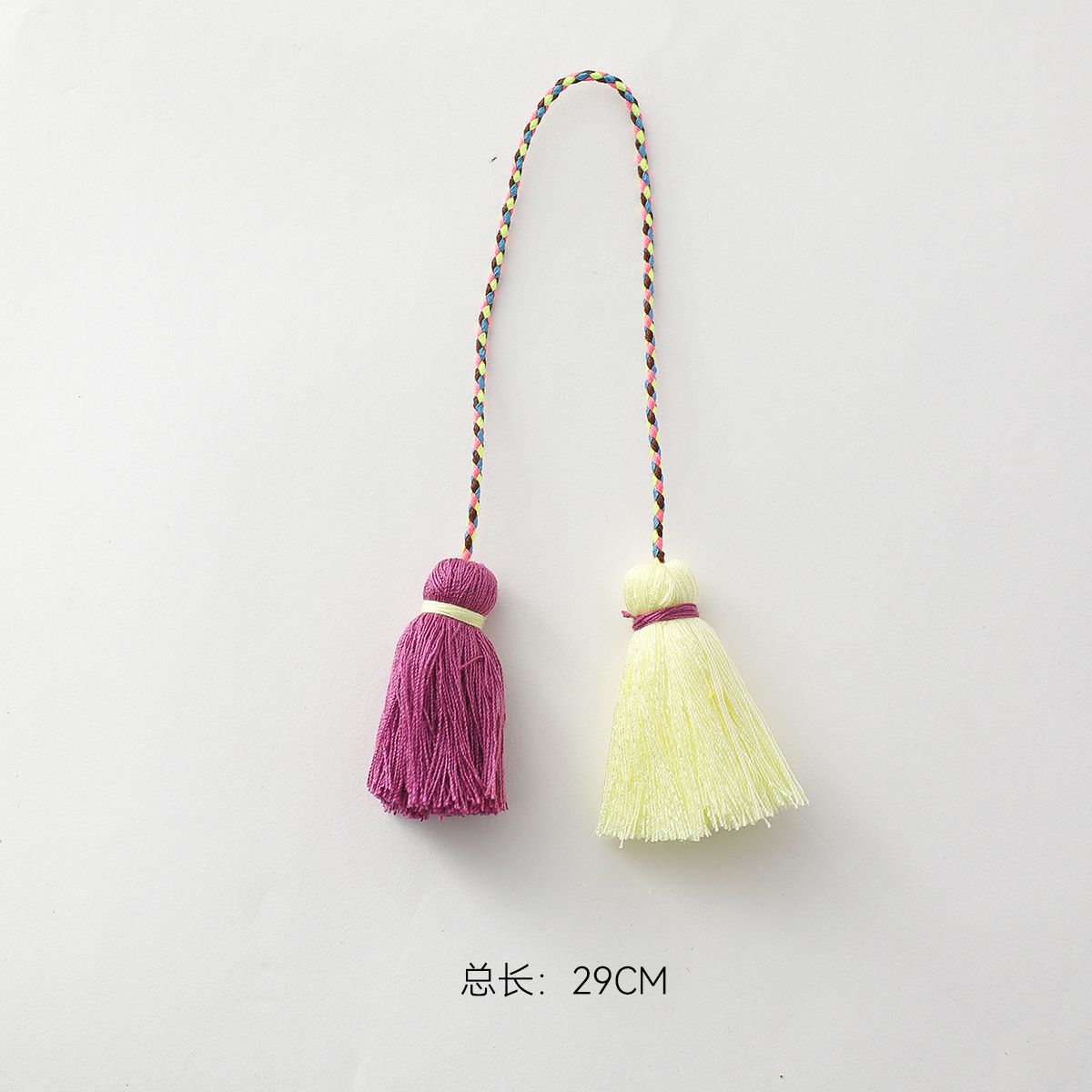 Nuevo estilo chino de doble colgante de bordas decoración caja de regalo embalaje de regalo DIY material de flor