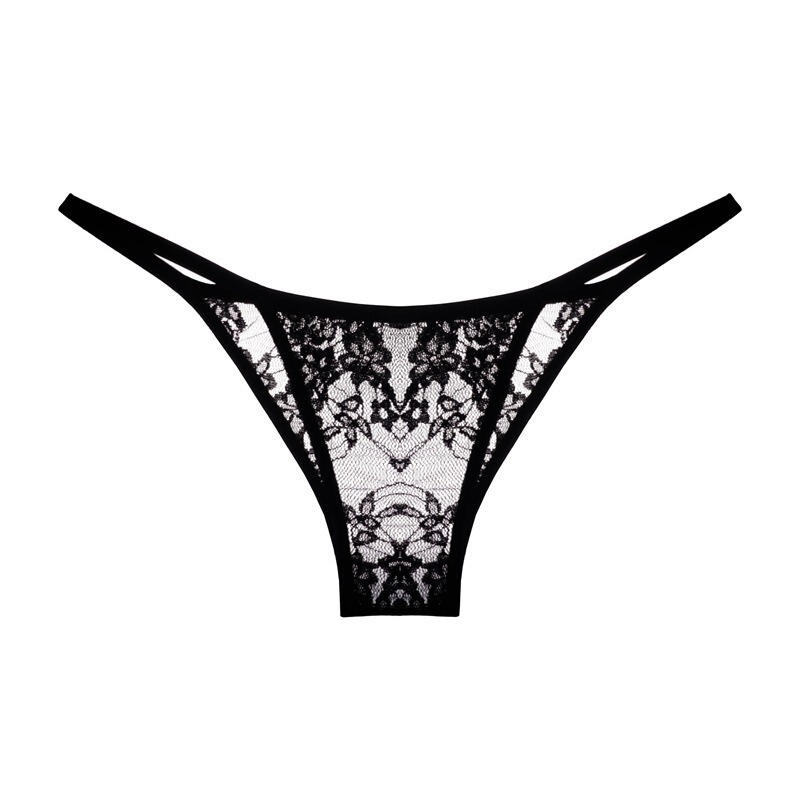 Transparent Temptation Two-Dimensional Sexy Japanese Style Super Small Mini Women's Briefs Half-Pack Mesh Girl Underwear Low Waist