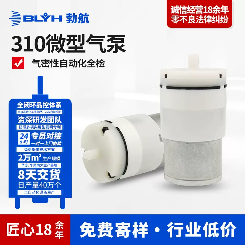 310微型气泵增氧机鱼缸充气泵打气泵增氧泵香薰机按摩椅增压泵