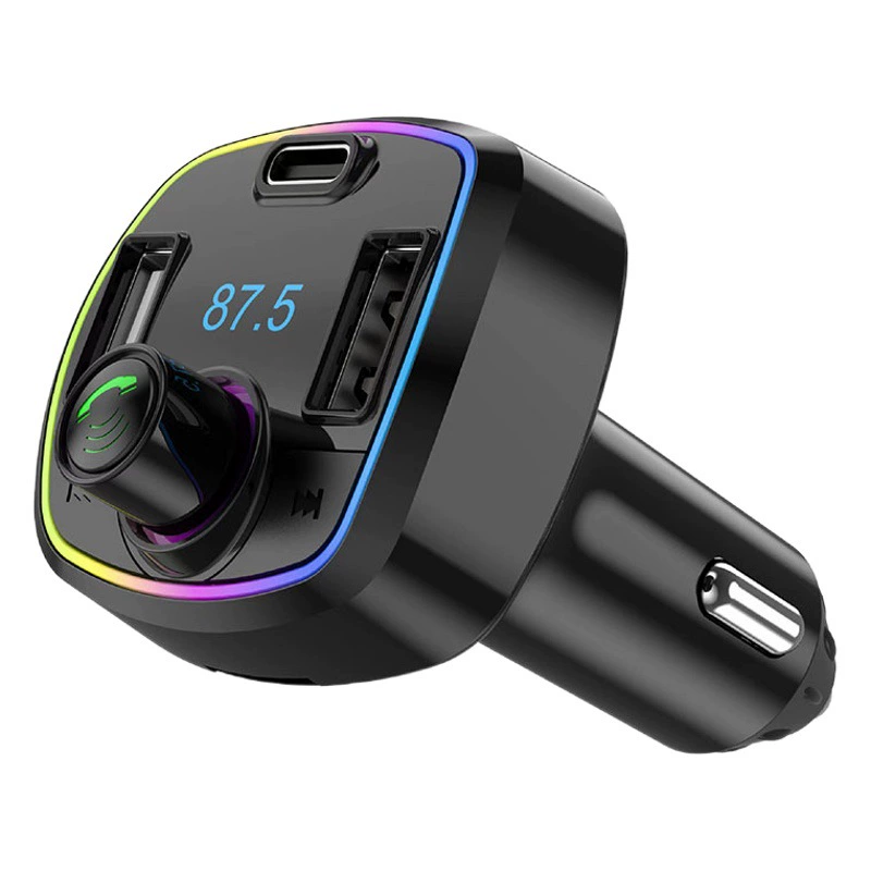 Взрывная модель поддерживает QC3.0 быстрая зарядка автомобиля Bluetooth громкой связи MP3-плеер FM-передатчик 12-24V универсальный зарядный автомобиль