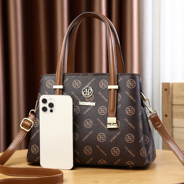 Capacious one-shoulder bag