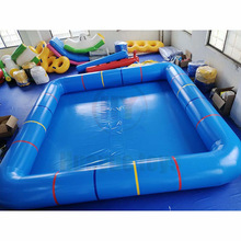 小型移动水池定制水上乐园游乐设备厂家户外儿童支架水上充气滑梯