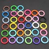 Color spray paint spring ring opening ring opening ring lacquer zinc alloy springs outer diameter 25 mm