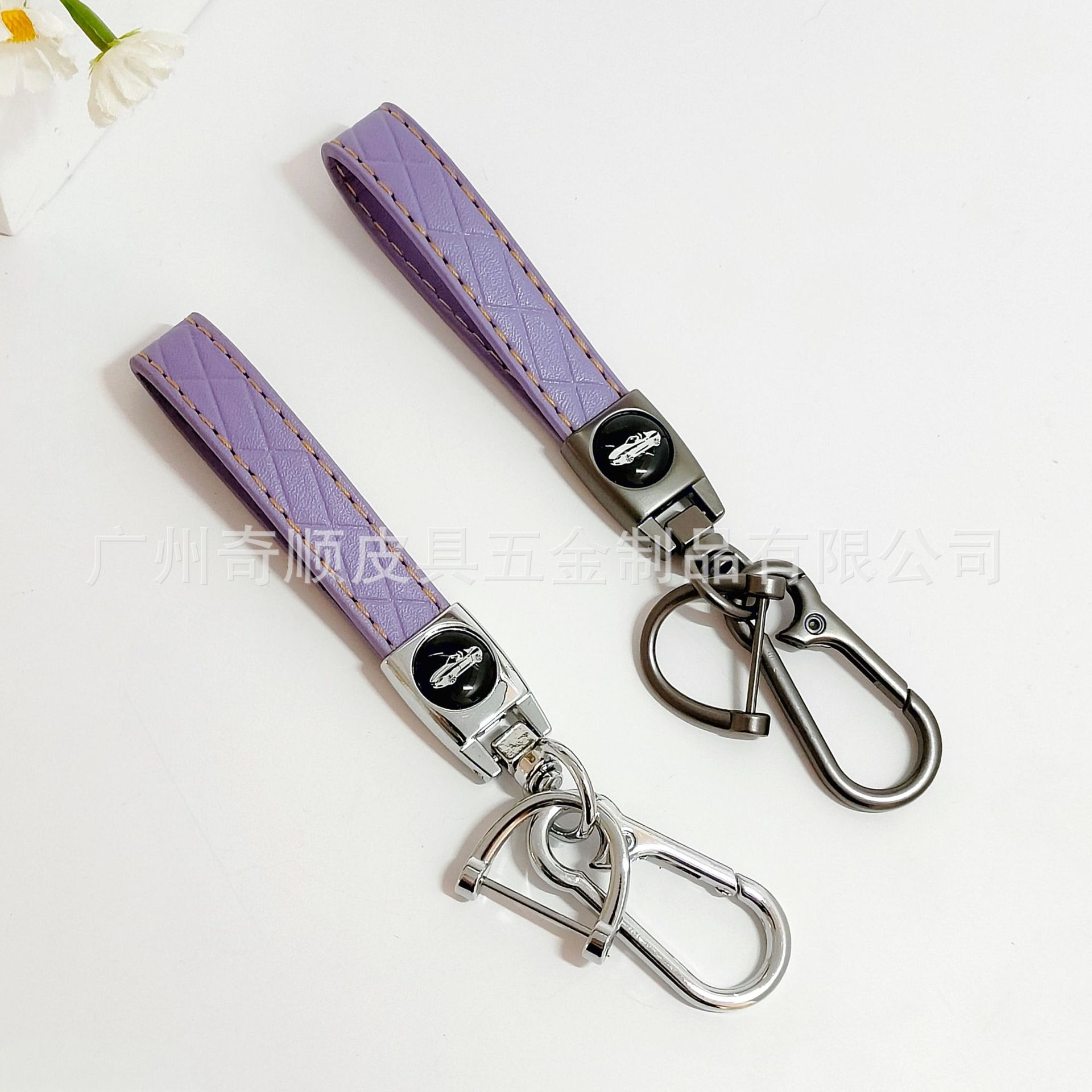 연한 보라색(금색 실)