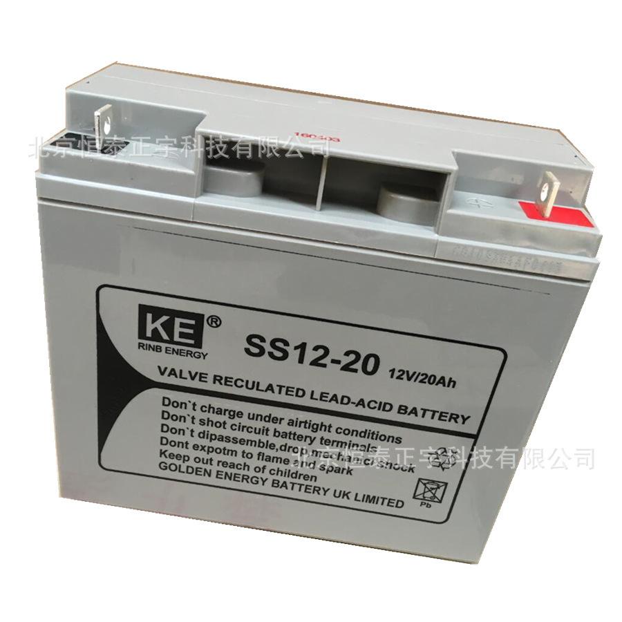 KE蓄电池SS12-65 12V65AH/20HR消防照明 机房UPS配电室 EPS电源