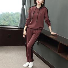 女休闲大码宽松2025新款中年妈妈装四十岁减龄秋季运动服两件套装