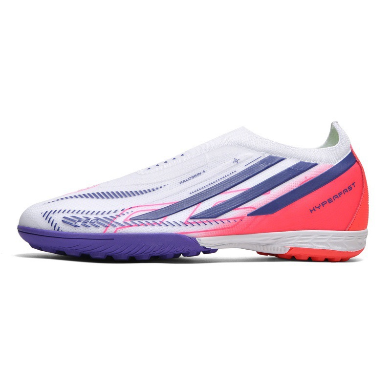 Zapatos de Fútbol AG para Entrenamiento de Malla y TPU Transpirables para Césped Natural y Artificial
