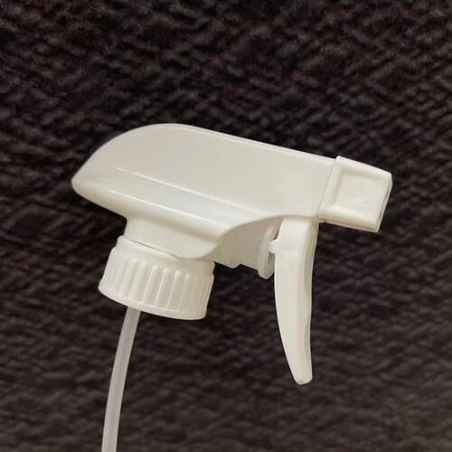 28-400 spray bottle nozzle, hand-buckle cleaner nozzle, acid and alkali resistant plastic spray gun 28/410 white