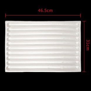 Houjie factory PS foam packaging molding high-density cosmetics bottle cap pad shockproof transfer wave sheet