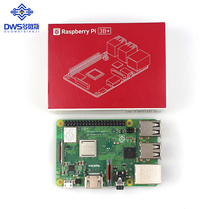 树莓派3代B+ 3代B raspberry pi 3b+ linux开发板 套件 小电脑