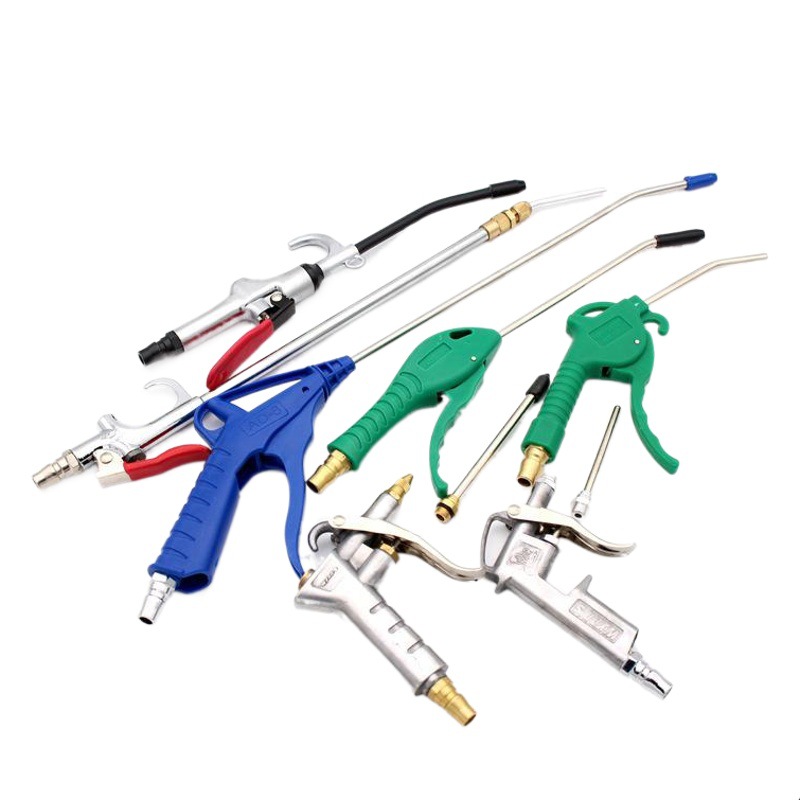 Boutique de polvo pistola de aire neumática de alta presión de eliminación de polvo herramienta de soplado de polvo