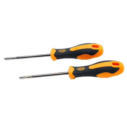 Manufacturer wholesale cross-blade screwdriver, industrial-grade rubber-coated screwdriver, household screwdriver set, 4-inch screwdriver