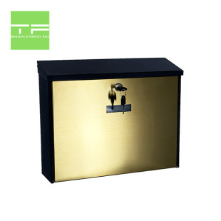 Strength factory custom cross-border export metal custom outdoor stainless steel mailbox