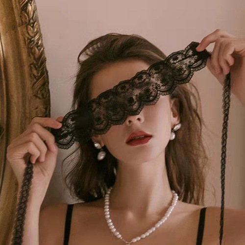 Sexy Lace Eye Mask Nightclub Queen Party Sexy Lingerie Set Sexy Hollow Mask One Piece Dropshipping