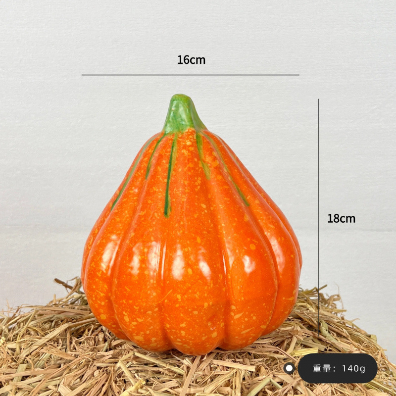 カボチャモデル収穫祭小道具農家ハロウィン装飾野菜ショッピングモールウィンドウ展示ホール装飾なし|undefined