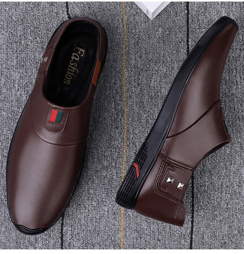 B2527 1230K GIÀY DA NAM JINTDT ĐẾ MỀM MÙA HÈ GIÀY DÉP NAM DA BÒ G04 SẢN PHẨM MỚI