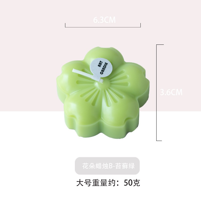 Festival de mediados de otoño pastel de Luna flor conejito forma vela lindo interesante decoración creativa decoración Venta caliente al por mayor