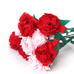 Colorful Crepe Paper for Women's Day Handmade Flowers: DIY Thickened Rose-Making Rolled & Ruffled Paper Kits