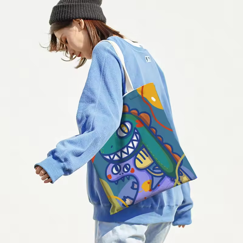 帆布包空白 时尚手提购物袋棉布袋全棉帆布袋定 做定 制logo厂家