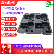 工厂定制基地缸体缸盖通用厚片吸塑包装周转托盘HDPE耐磨厚吸塑盘