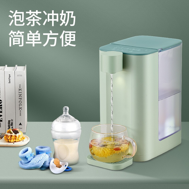 Instant-heating water dispenser for home, direct drinking, constant temperature hot water machine with 5-level temperature control, desktop mini tabletop water integrator