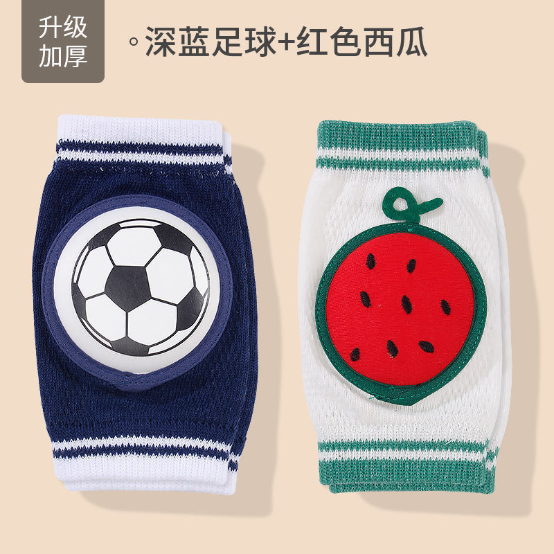 Cubierta de la almohadilla de la rodilla para niños bebé gateando niño infantil resistente a la caída para caminar engrosado verano codo pad niños niñas medianas y grandes