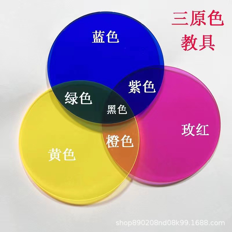 彩色半透明PMMA茶色有机玻璃圆片异性加工切割雕刻UV印刷