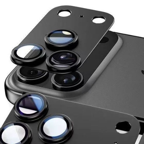 适用苹果17ProMax镜头膜金属铠甲iphone一体膜AR增透金属贴保护膜产品实拍图_数码、电脑货源实拍
