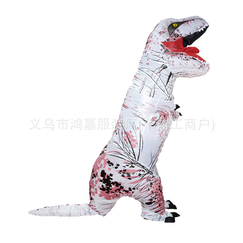 Transfronterizos Amazon Halloween Tiranosaurio Dinosaurio Inflatable Disfraz de Cosplay Extraño Dinosaurio Inflatable