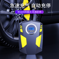 High power car air pump intelligent digital display high pressure air pump car air pump tire inflator wholesale