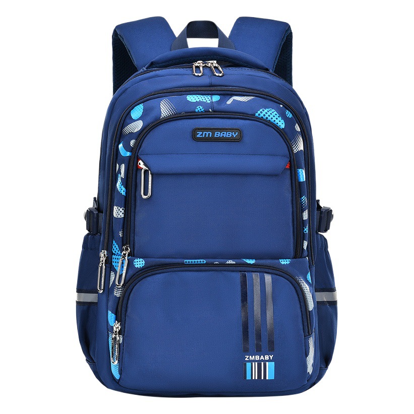 Nuevo estudiante de la escuela primaria mochila de los hombres de 6-12 años de edad ligero casual mochila de los niños de gran capacidad mochila de estudiante de impresión