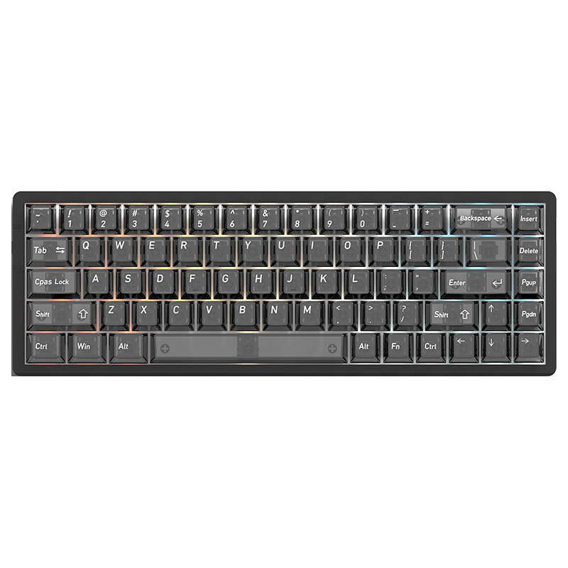 多种颜彩 透明水晶键帽PC材质磁轴机械高度键盘适配wooting冰晶|undefined