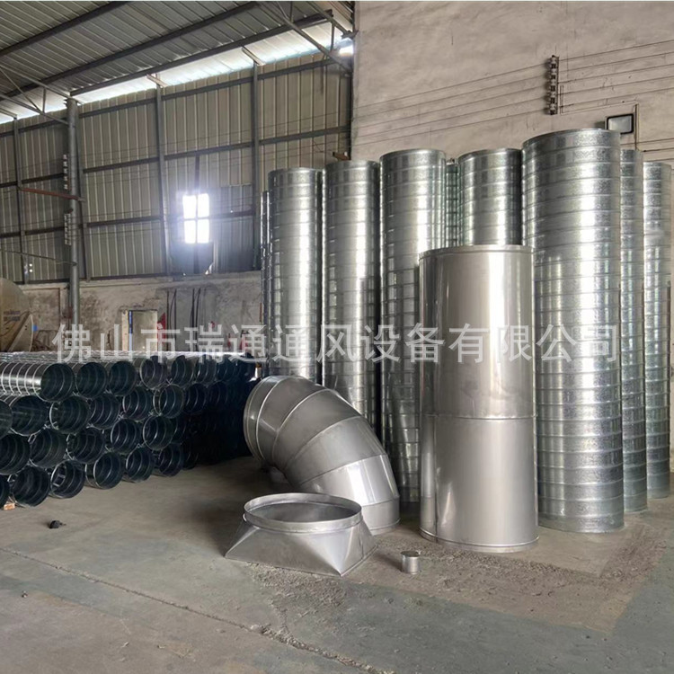 镀锌螺旋风管 不锈钢除尘管道 耐高温除尘排烟通风管