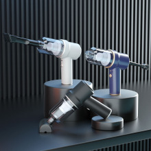 车载吸尘器手持无线 吸吹一体带灯三合一迷你强劲吸力吸尘器跨境