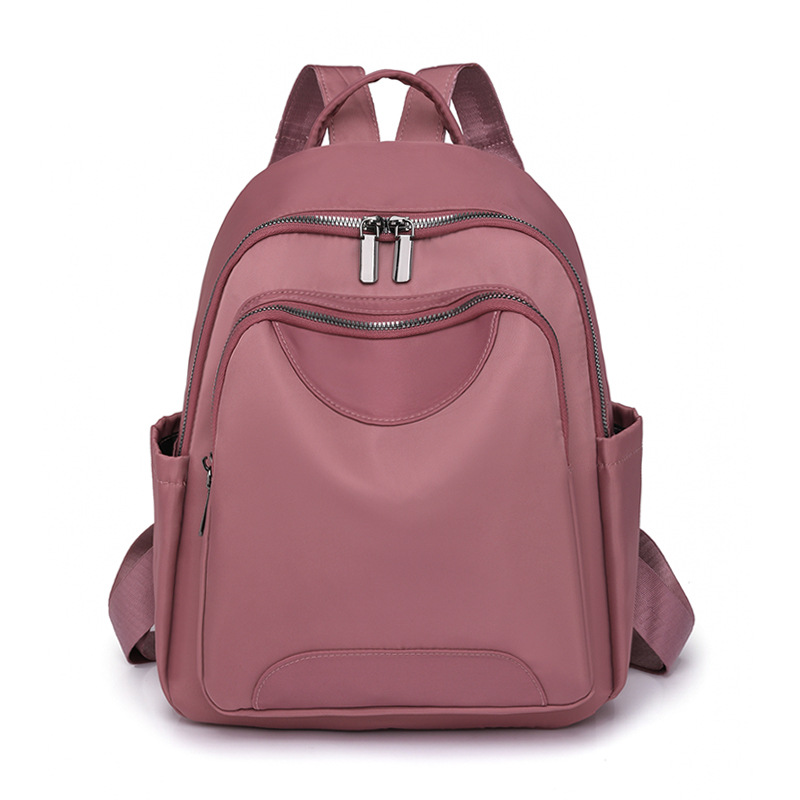 Fábrica al por mayor 2023 nueva mochila de nailon para mujer coreana simple mochila de viaje urbano mochila escolar de moda