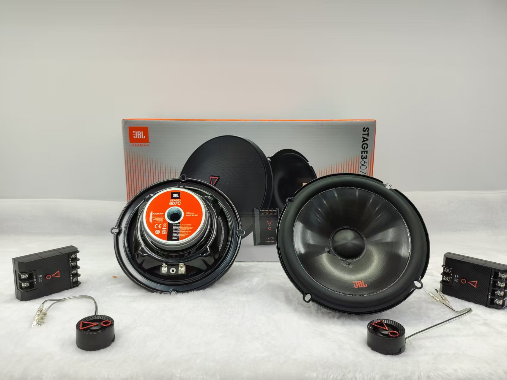 Jbl Speaker Jbl Stage3607C Genuine 6.5-Inch Two-Way Set Speaker 250W Power