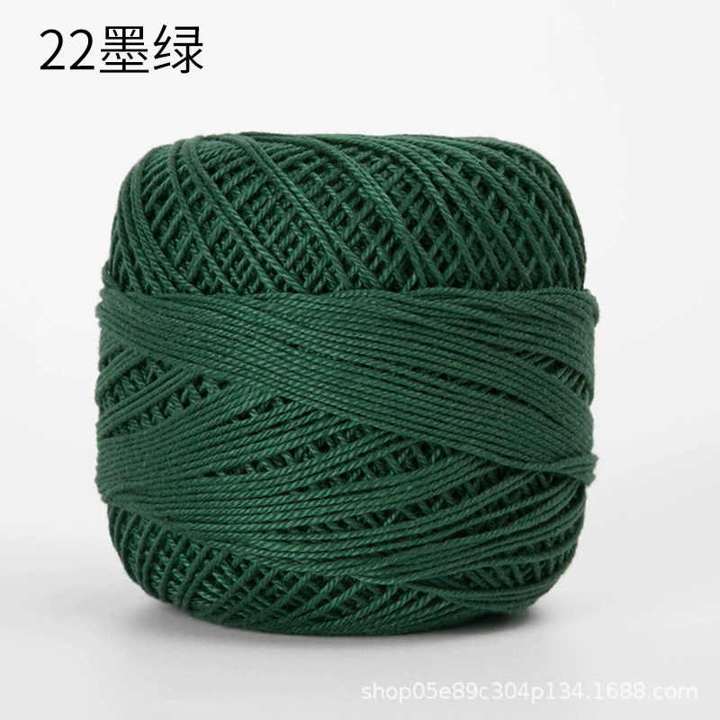 Шёлковая crochet нить шарики, 3 размера, разноцветная пряжа для вязания сумок и крючком